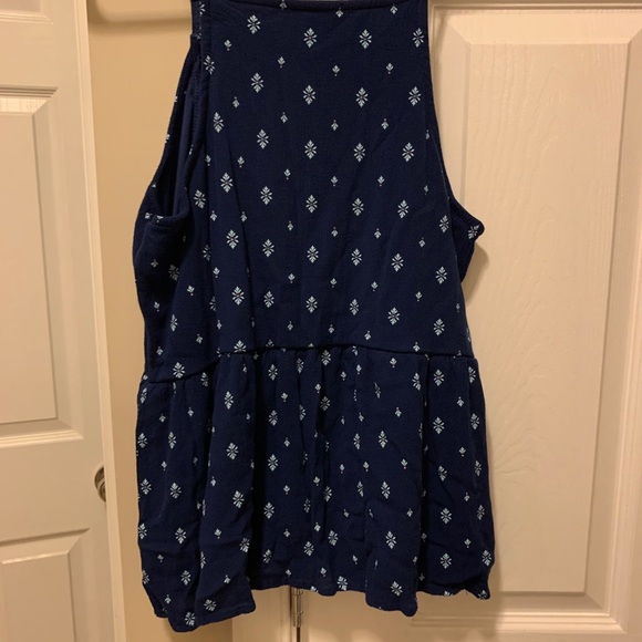 Dark Blue Tank Top - Picture 2 of 3